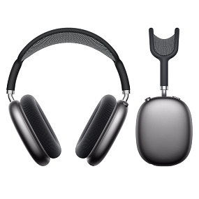 Bluetooth-наушники Borofone BO35 полноразмерные серый металик