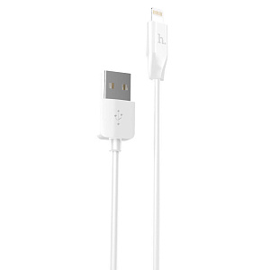 Дата кабель lightning - USB Hoco X1 2.4A 1м белый
