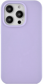 Кейс iPhone 16 Pro Max Silicone Case без логотипа (№047) сиреневый
