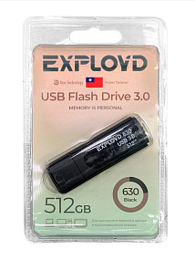 512Gb Exployd 630 черная 3.0