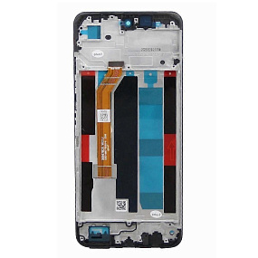 Дисплей для телефона Realme C71/P3 Lite 4G (RMX5303/RMX5300) модуль с рамкой Черный - Оригинал