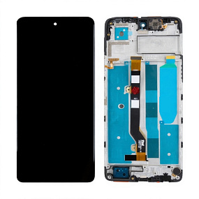 Дисплей для телефона Tecno Pova 7 Neo (LJ6) модуль с рамкой Черный - Оригинал
