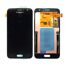 Дисплей для телефона Samsung J120F/J1 2016 в сборе с тачскрином Черный - In-Cell